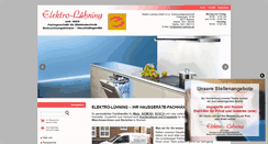 Desktop Screenshot of elektro-luehning.de